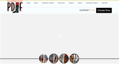 Desktop Screenshot of pdjf.org